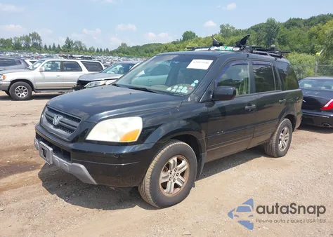 2004 Honda Pilot Ex-L z USA, uszkodzony, nr VIN 2HKYF18504H516133
